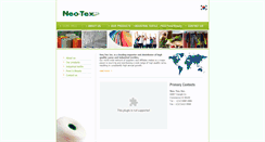 Desktop Screenshot of neotexusa.com